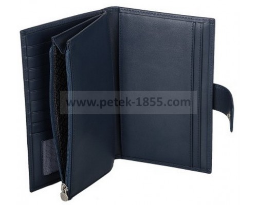 Бумажник с хлястиком из кожи Petek 2394.000.88