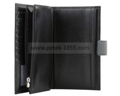 Бумажник с хлястиком из кожи Petek 2394.041.01